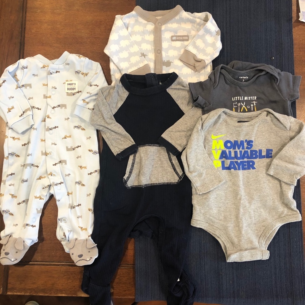 Baby Boy’s Jammies & Onesies Bundles